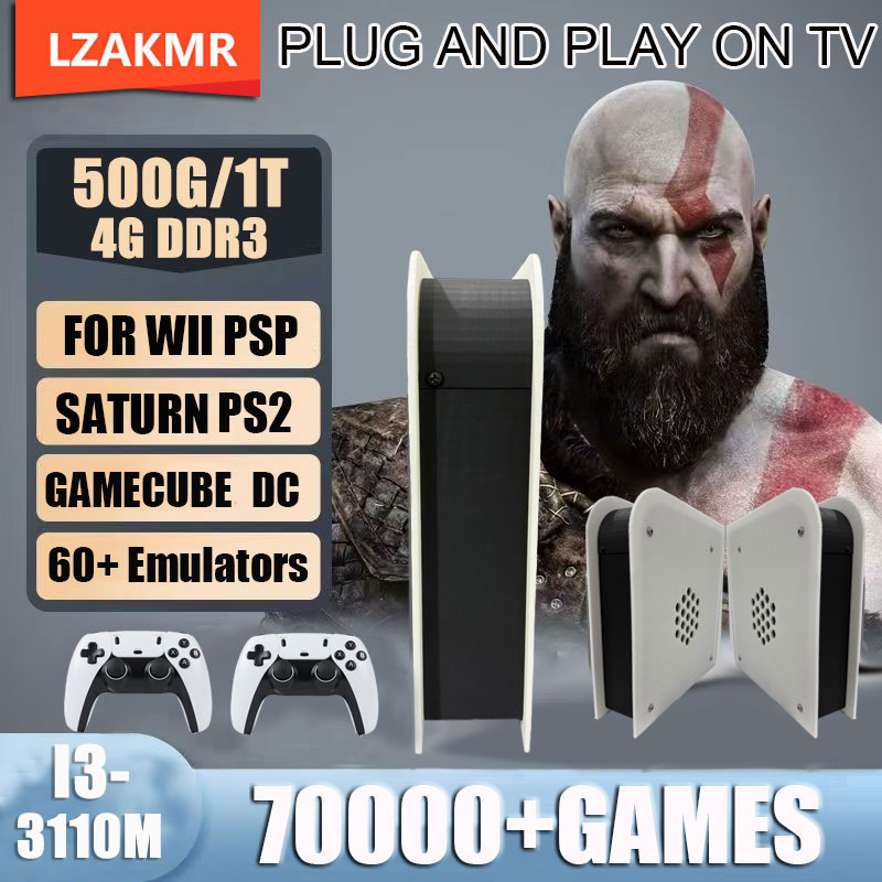 Retro Gaming Ps2 - 무선 핸들 8G 램 레트로 게임