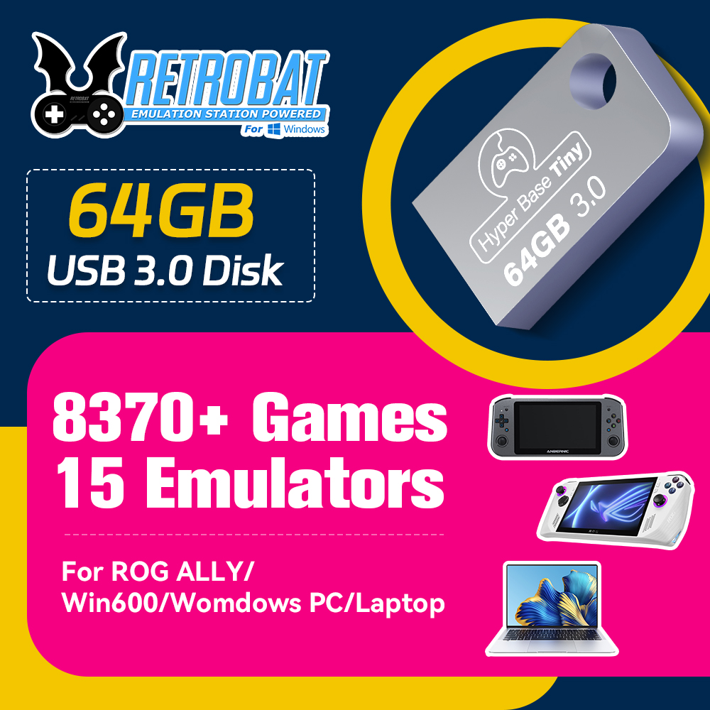 Retro Gaming Consoles - JMachen 64GB 휴대용 USB 3.0 게임용