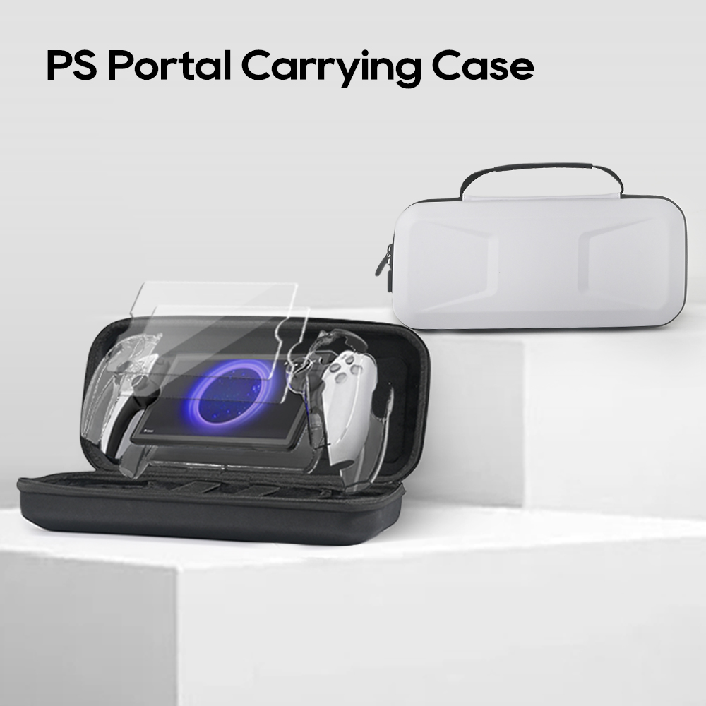 Game Carrying Case - PlayStation Portal용 휴대용 케이스, 보호용 하드