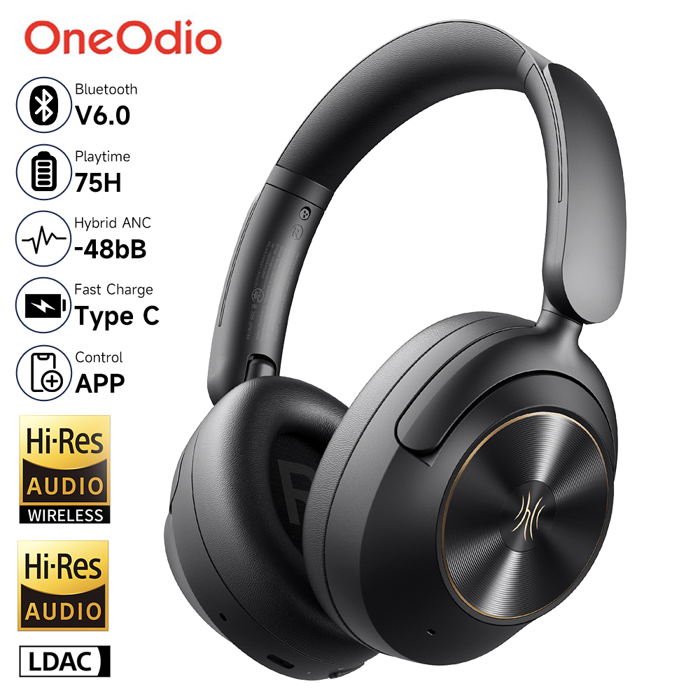 Retro Gaming Headset - 원오디오 A6 ANC 무선 블루투스 6.0