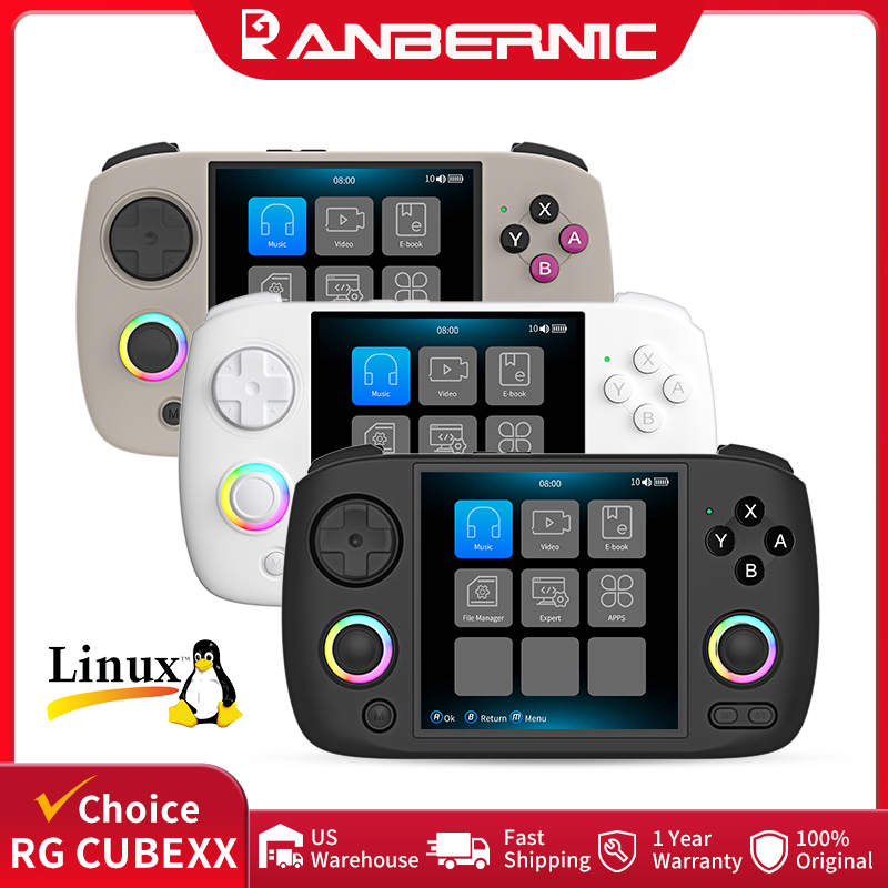 Retro Gaming Anbernic - ANBERNIC RG CubeXX 휴대용 게임 콘솔