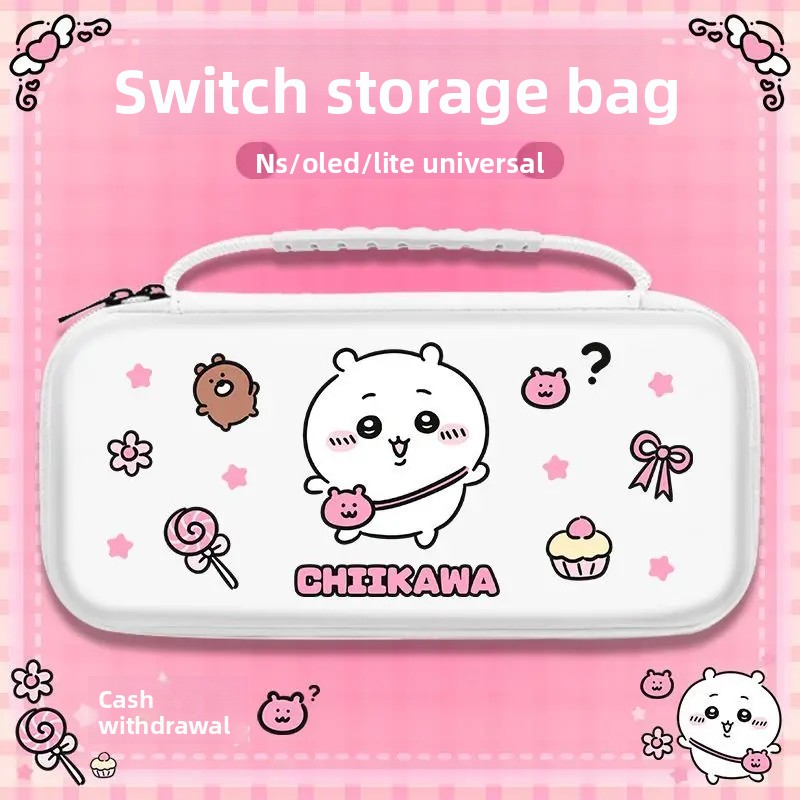 Game Carrying Case - 치이카와 애니메이션 귀여운 닌텐도 OLED 라이트