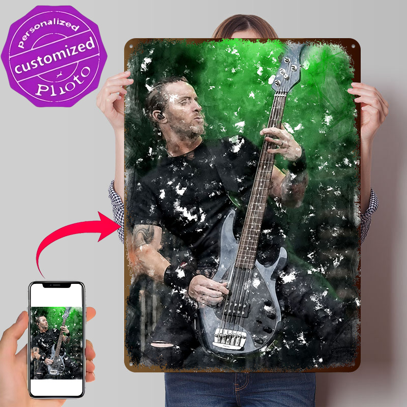 Retro Gaming Gifts For Men - ALTER BRIDGE 브라이언 마샬 포스터 레트로