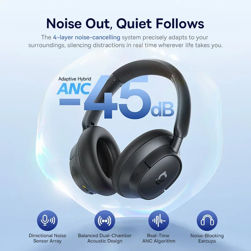 베이스어스 EH10 NC ANC 무선 헤드폰 45dB  - Retro Gaming Headset 리뷰 및 가격