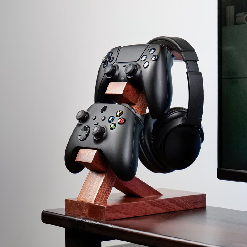 나무 컨트롤러 스탠드 다기능 게임 컨트롤러 헤드셋 데스 - Retro Gaming Headset 리뷰 및 가격