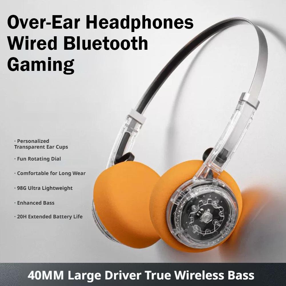 레트로 메카 오버이어 헤드폰 HiFi 스테레오 무선 블 - Retro Gaming Headset 리뷰 및 가격