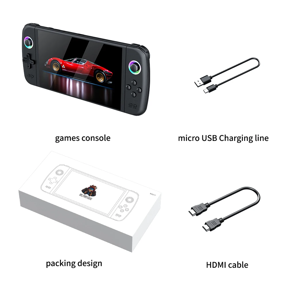 128G M27 휴대용 게임기, 휴대용 레트로 게임 콘 - Retro Gaming Gifts For Men 리뷰 및 가격
