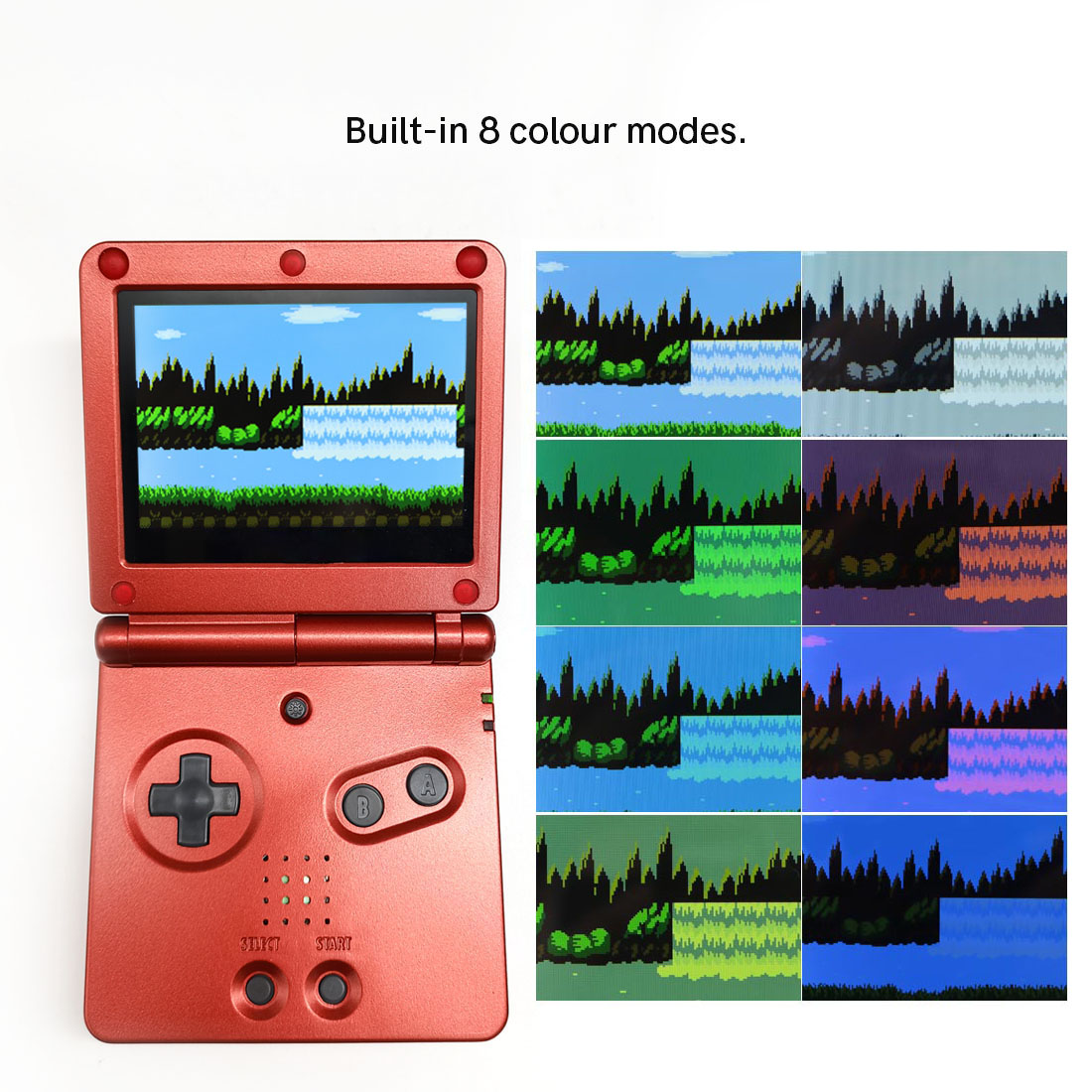 GBA SP V5 720x480 레트로 픽셀 3.0인치 - Retro Gaming Repair 리뷰 및 가격