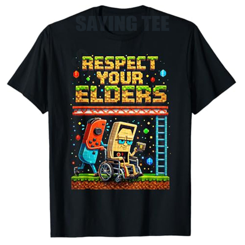 어르신들을 존중하세요 레트로 게임 픽셀 게이머 컨트롤러 - Retro Gaming Gifts For Men 리뷰 및 가격