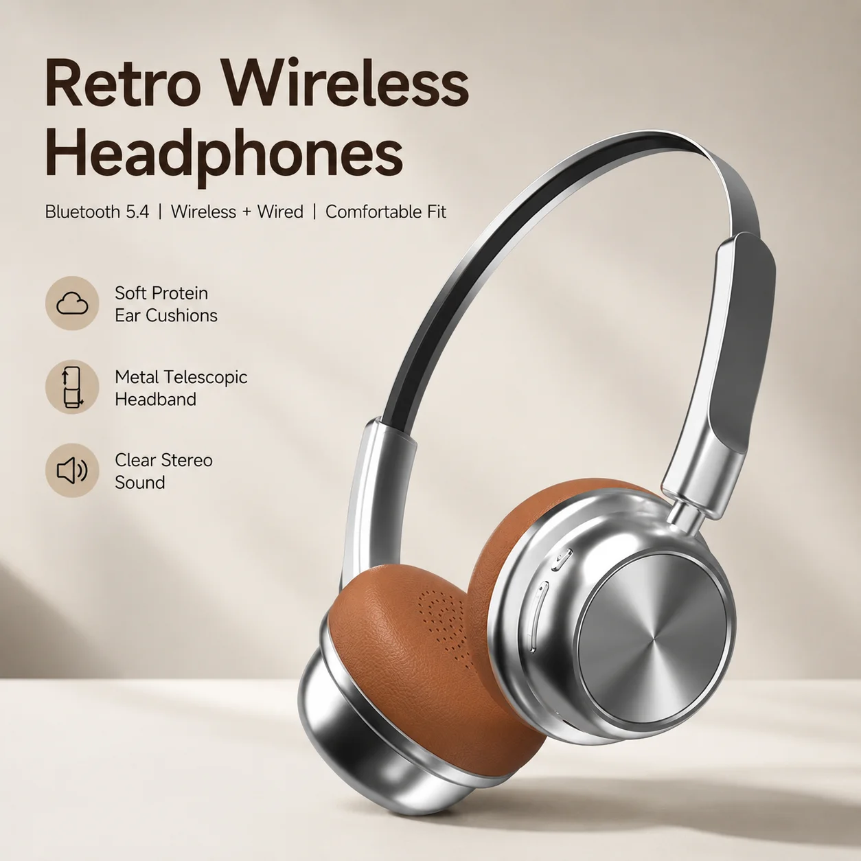게이밍 헤드셋, 블루투스 헤드폰, 복고풍 오버이어 디자 - Retro Gaming Headset 리뷰 및 가격
