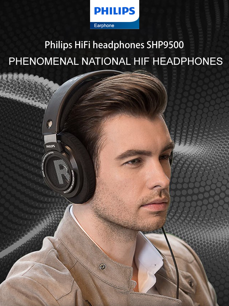 필립스 SHP9500 헤드폰 HiFi 스테레오 유선 이 - Retro Gaming Headset 리뷰 및 가격