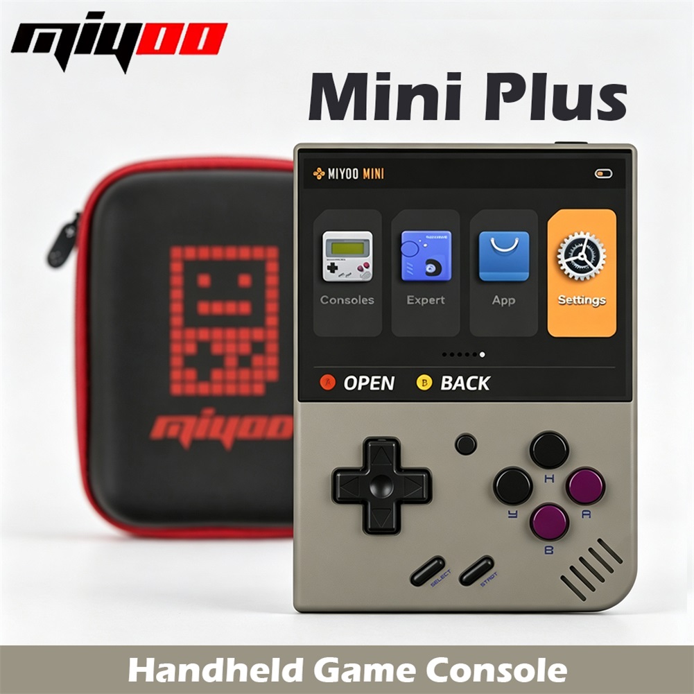 MIYOO 미니 플러스 휴대용 게임 콘솔, 3.5인치  - Retro Gaming Images 리뷰 및 가격