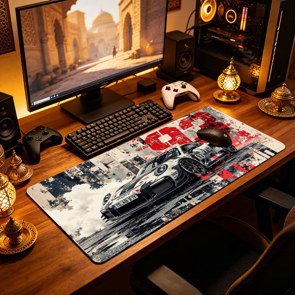 확장형 게이밍 데스크 매트, 빈티지 스타일의 레트로 레 - Retro Gaming Desk Setup 리뷰 및 가격