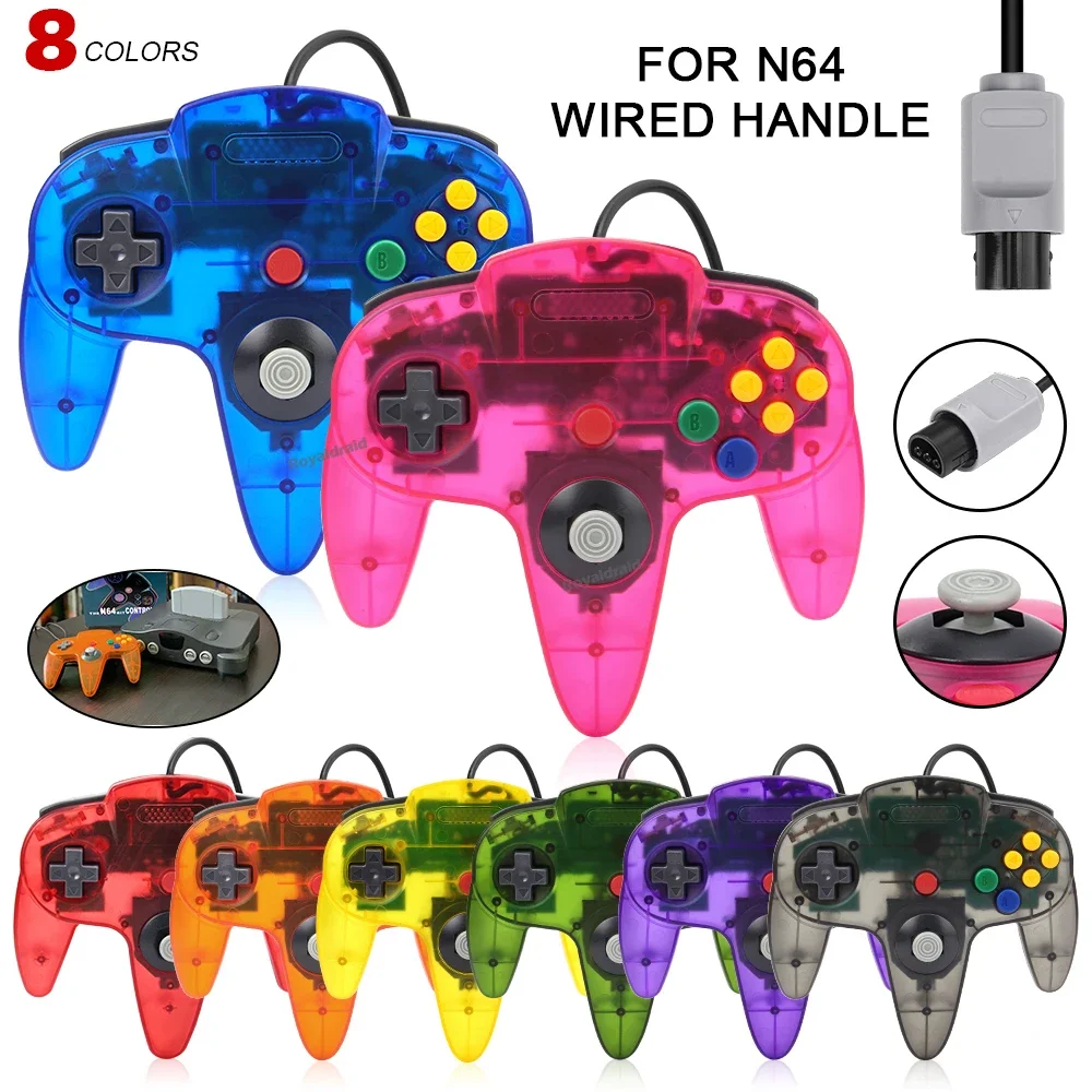 N64 클래식 조이스틱용 N64 콘솔 컨트롤러용 NEW - Retro Gaming Consoles 리뷰 및 가격